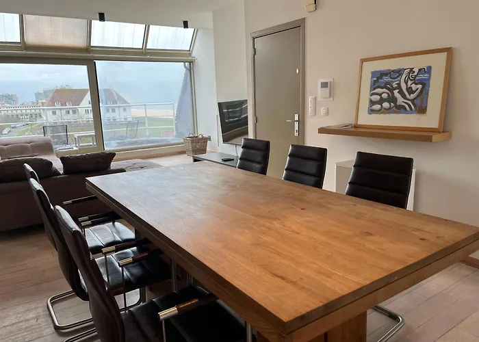 Διαμέρισμα Penthouse De Vaughan -luxe Met Zeezicht Οστένδη